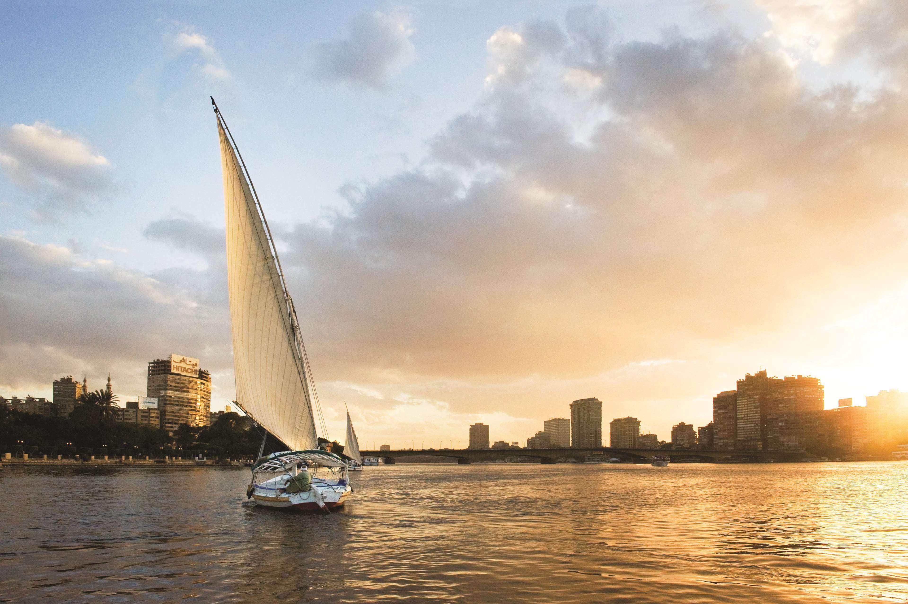 Fairmont Nile City Kairo Bagian luar foto